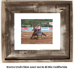 horse trail rides near me in El Rio, California